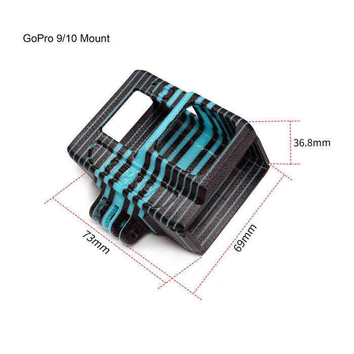 GEPRC CineLog35/MARK5 GoPro 9/10 Adjustable TPU Mount