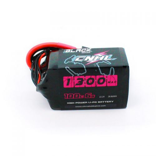 CNHL BLACK SERIES 1300MAH 22.2V 6S 100C LIPO BATTERY