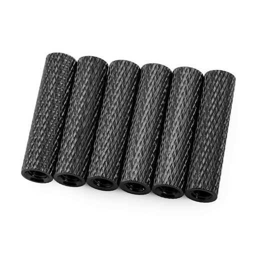 Aluminum Textured Spacers (Set of 6) Standoff