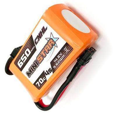CNHL MiniStar 14.8V 4S 650mAh 70C LiPo Micro Battery - XT30
