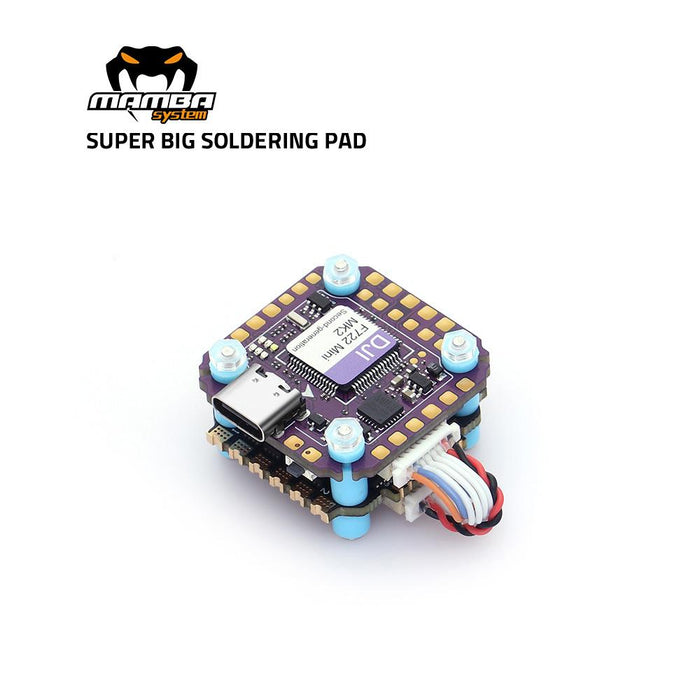 MAMBA DJI F722 Mini MK2 40A 2-6S 32bit Flight Controller Stack
