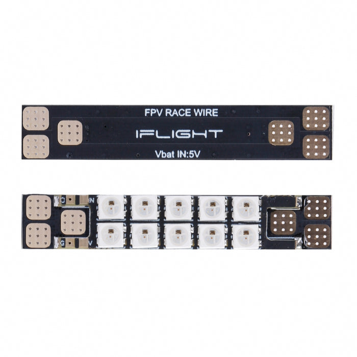 RGB 10 LED 3535 Multi-Colors Race Wire (4pcs)