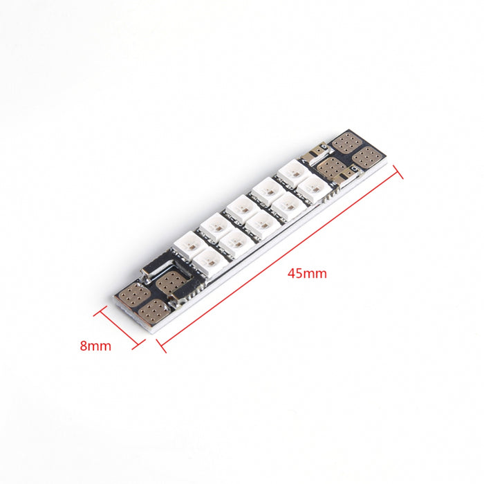 RGB 10 LED 3535 Multi-Colors Race Wire (4pcs)
