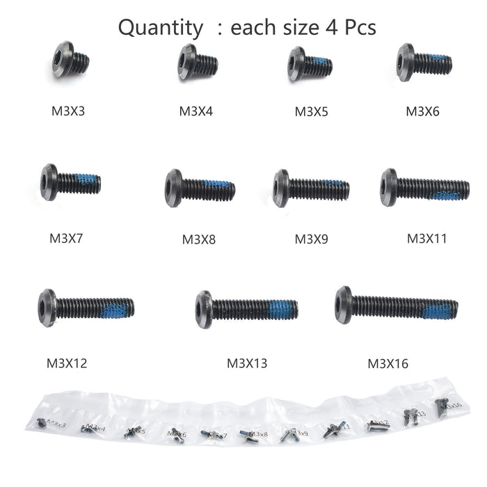M3 SCREWS PACK