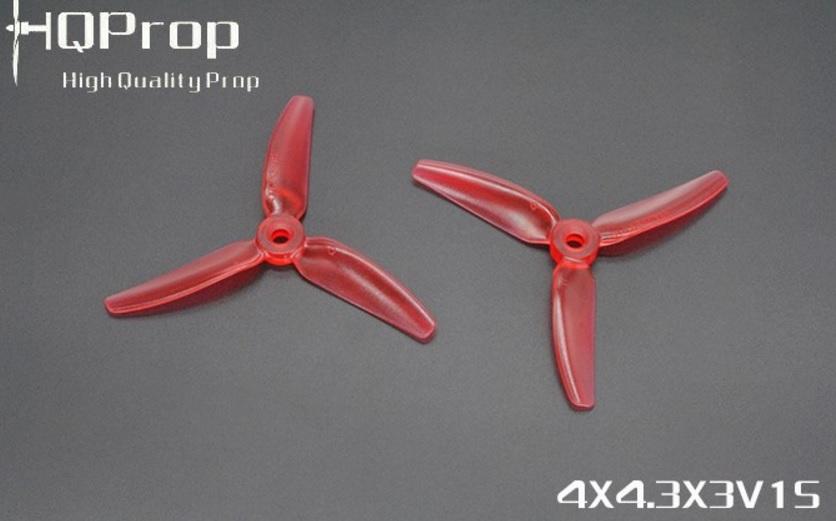 HQ Durable Prop 4X4.3X3V1S (2CW+2CCW)-Poly Carbonate