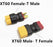 iFlight Amass XT60/T Male Plug To T/XT60 Female Plug For RC Model Lipo Battery