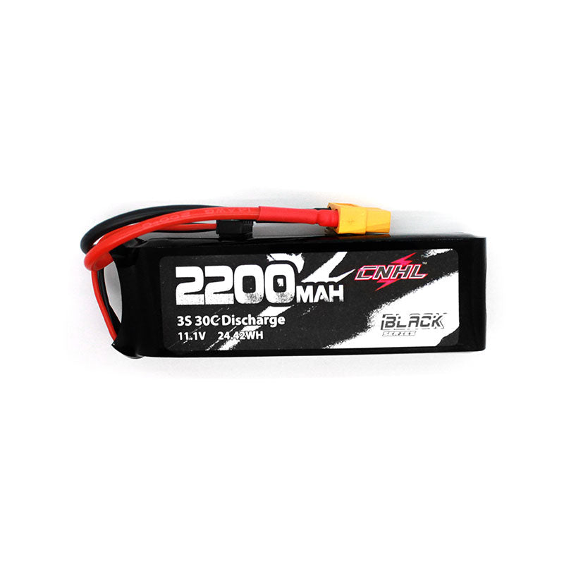 CNHL black series 2200mah 3s 11.1v 30c lipo battery with xt60 plug