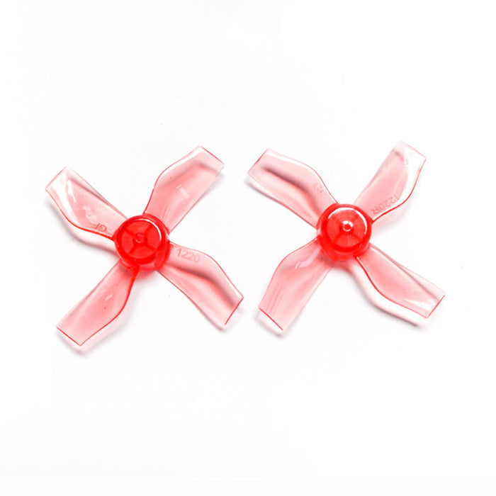 4 Pairs Gemfan 1220 1.2x2x4 31mm 1mm Hole 4-blade Propeller