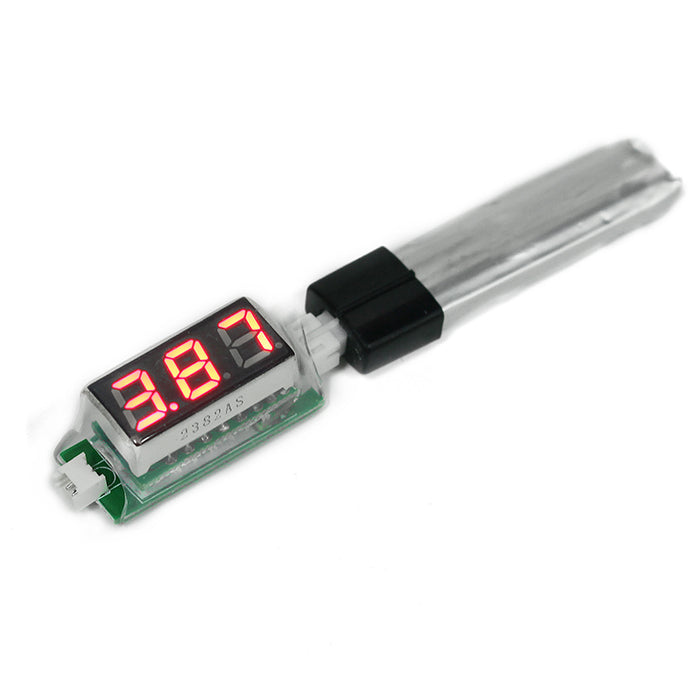 PH2.0 PH1.25 1S Battery Voltage Checker Tester For Blade Nano QX CPX Tiny Whoop V911